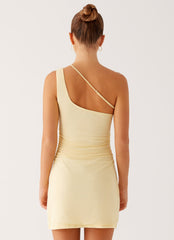 Elane Mini Dress - Yellow