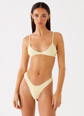 Jacklyn Bikini Top - Yellow
