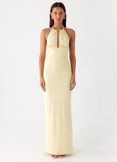 Madi Maxi Dress - Yellow