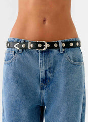 On The List Belt - Black