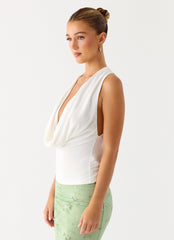 Oracle Top - White