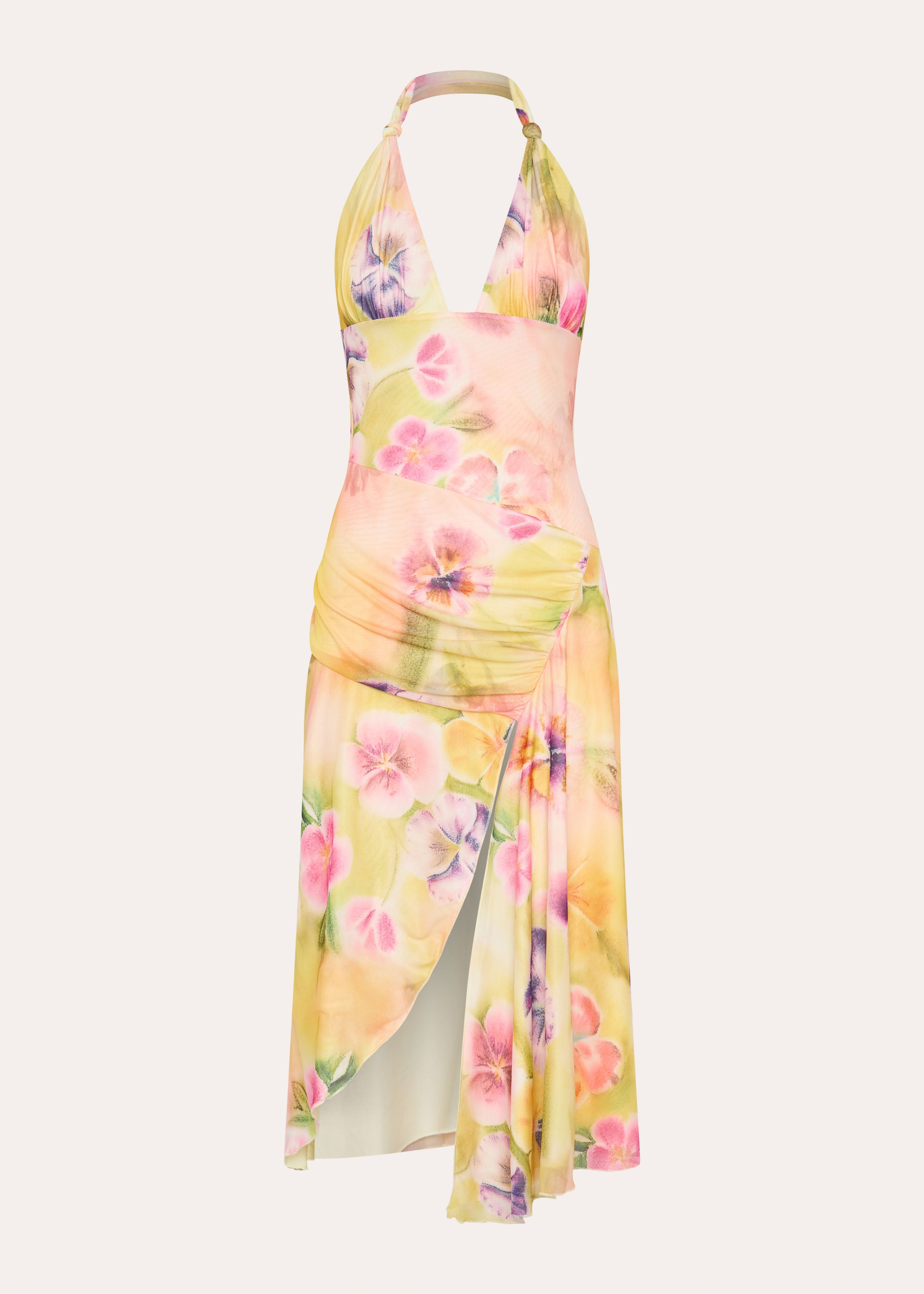 Kayce Midi Dress - Sunburst Floral