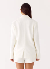 Asher Suiting Blazer - White