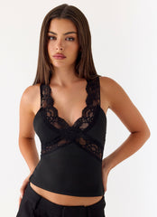 Calandra Top - Black