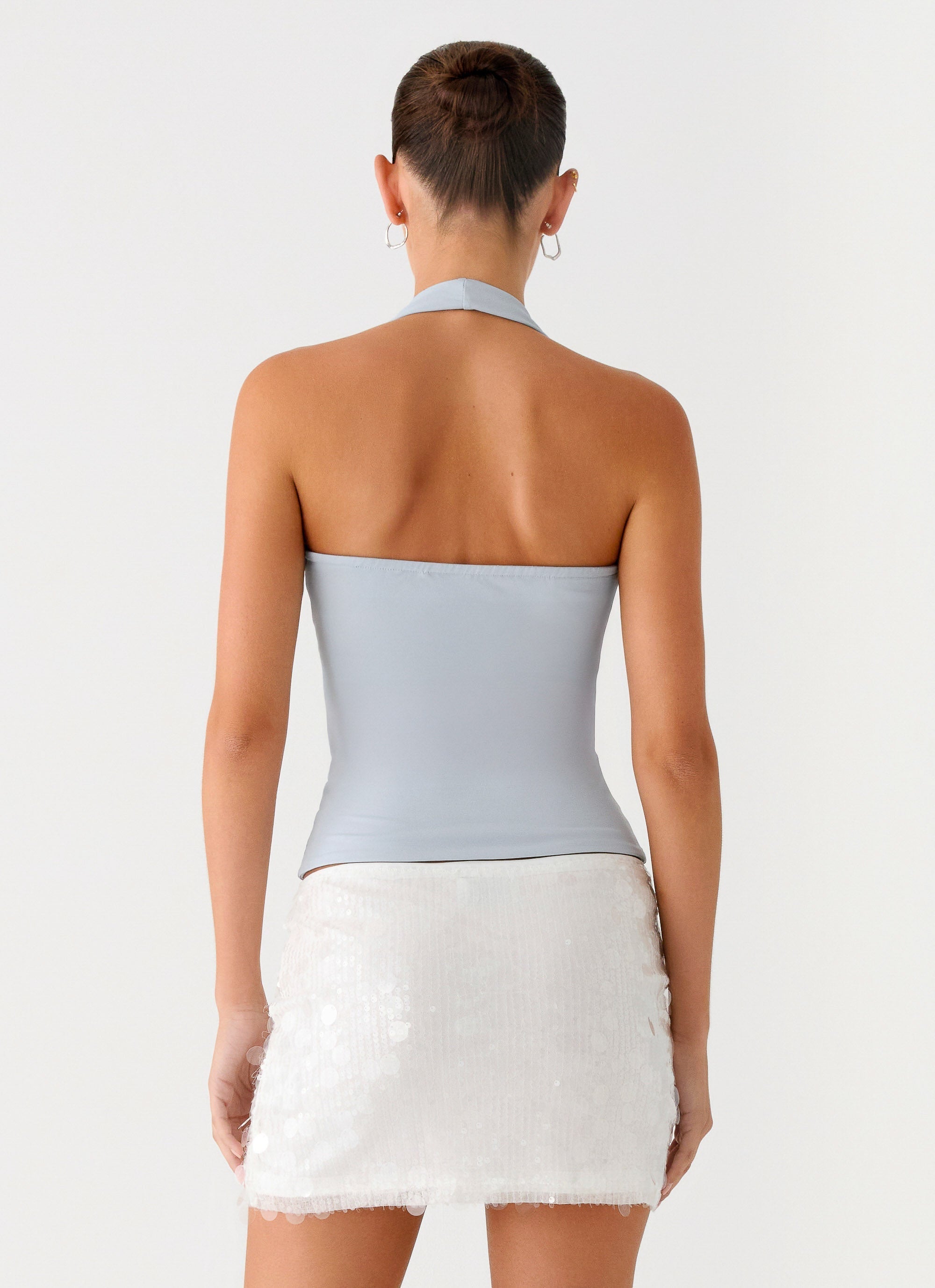 Diego Halter Top - Blue