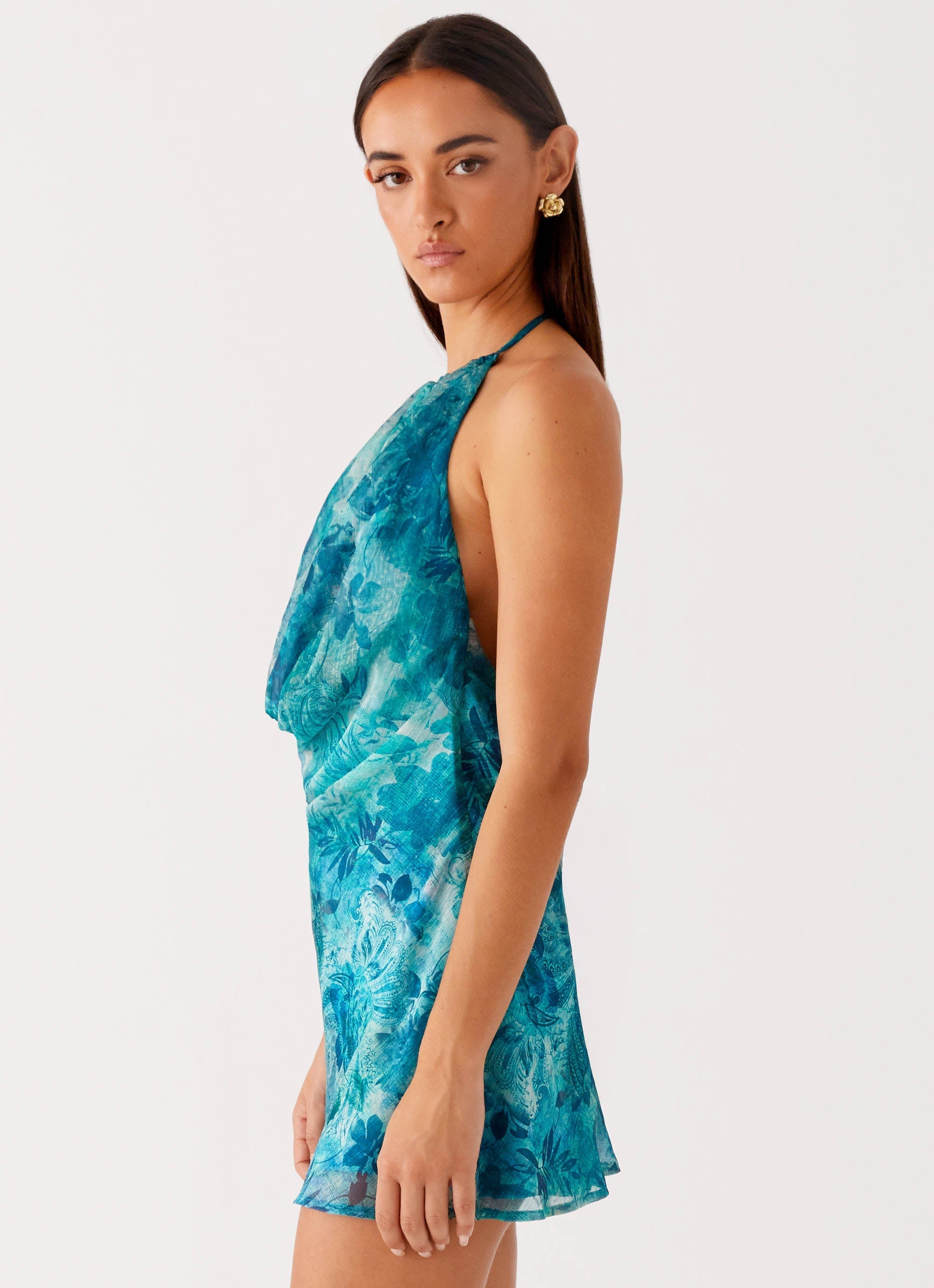 Ele Mini Dress - Teal