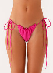 Gaia Bikini Bottom - Fuchsia