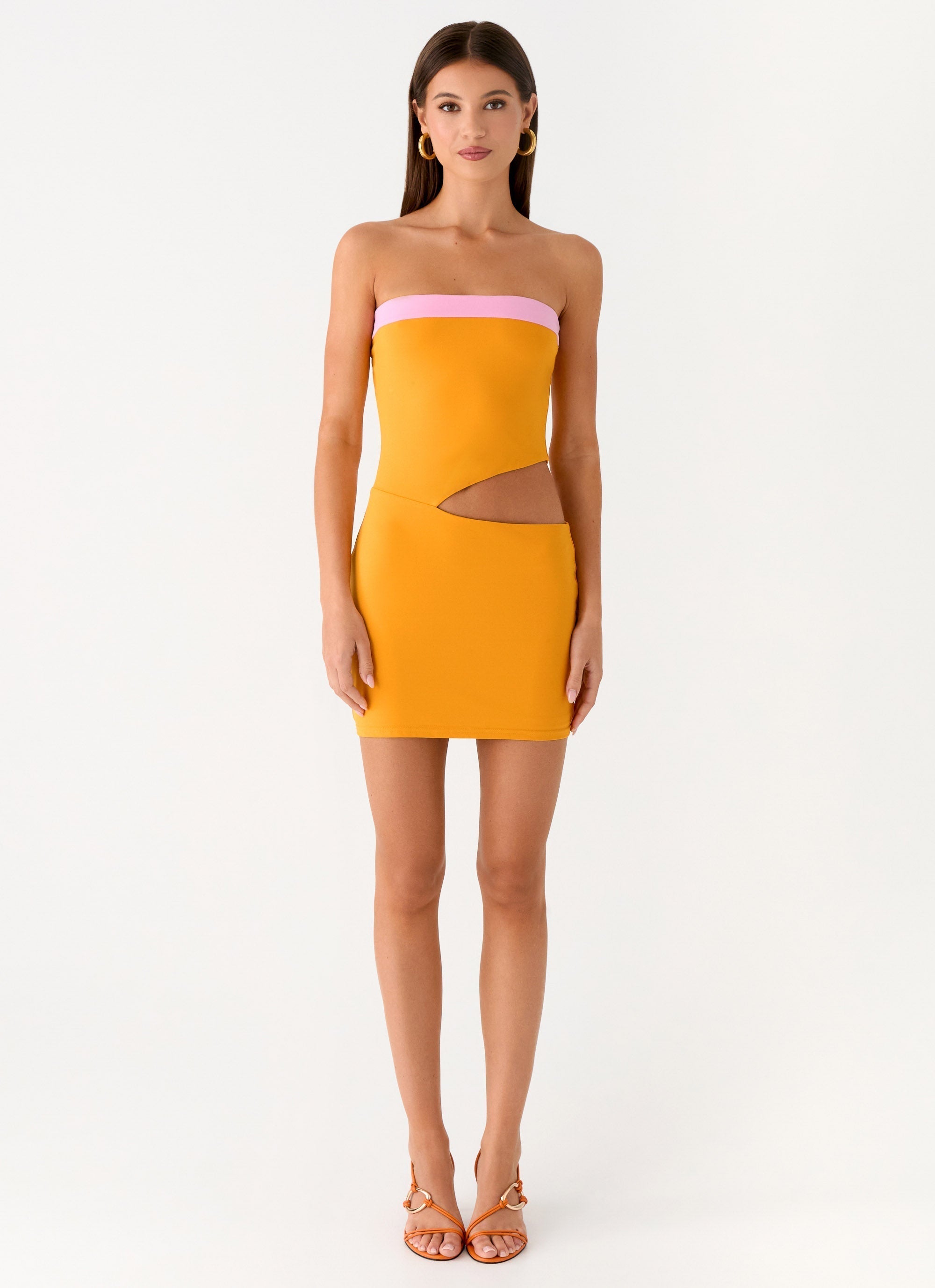 Ica Mini Dress - Orange