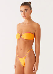 Laurel Bikini Top - Orange