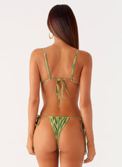 Lissy Bikini Bottoms - Jungle Check
