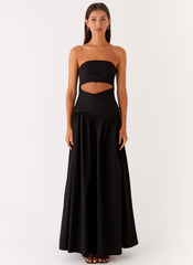 Lumen Maxi Dress - Black