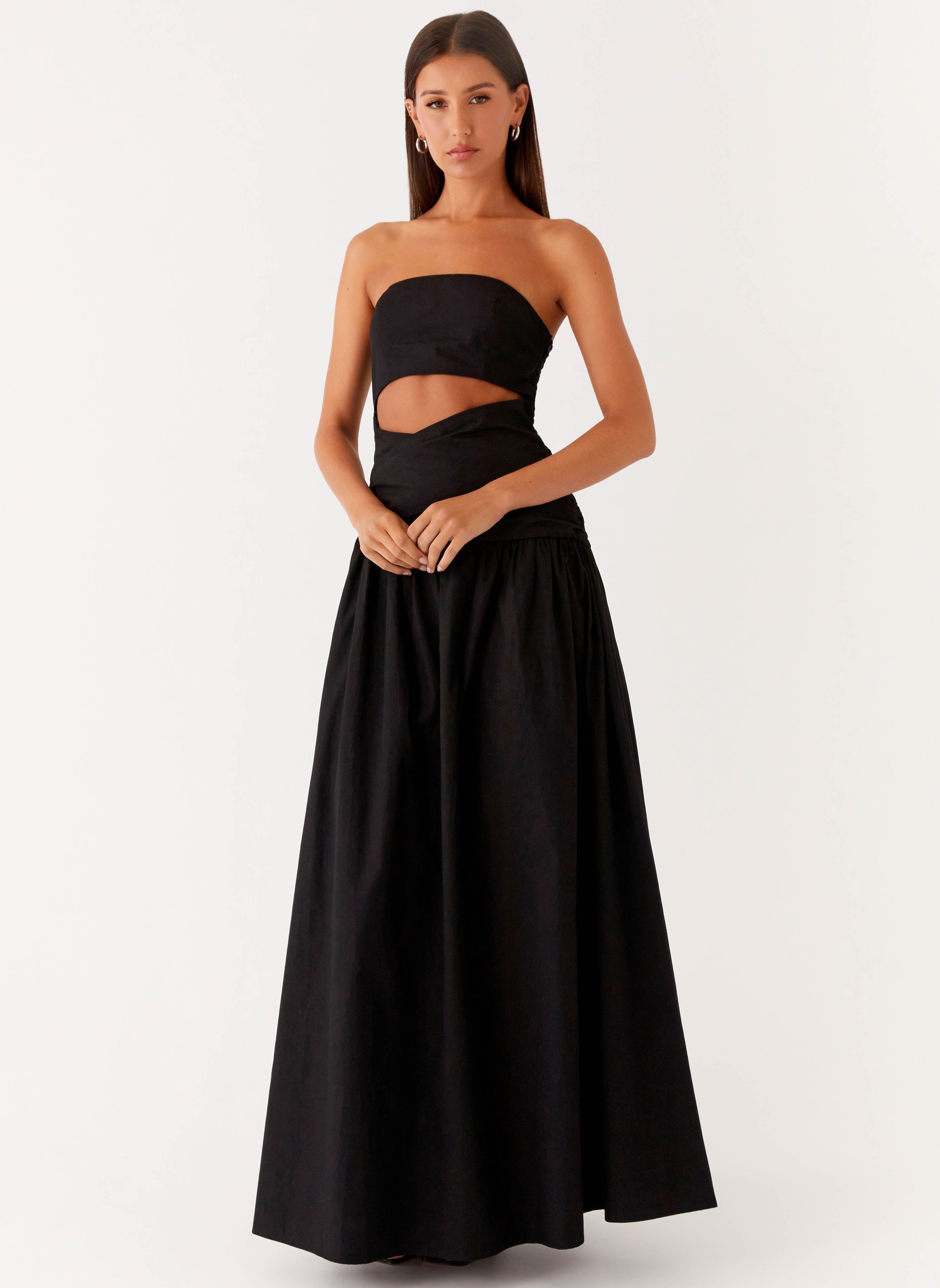Lumen Maxi Dress - Black