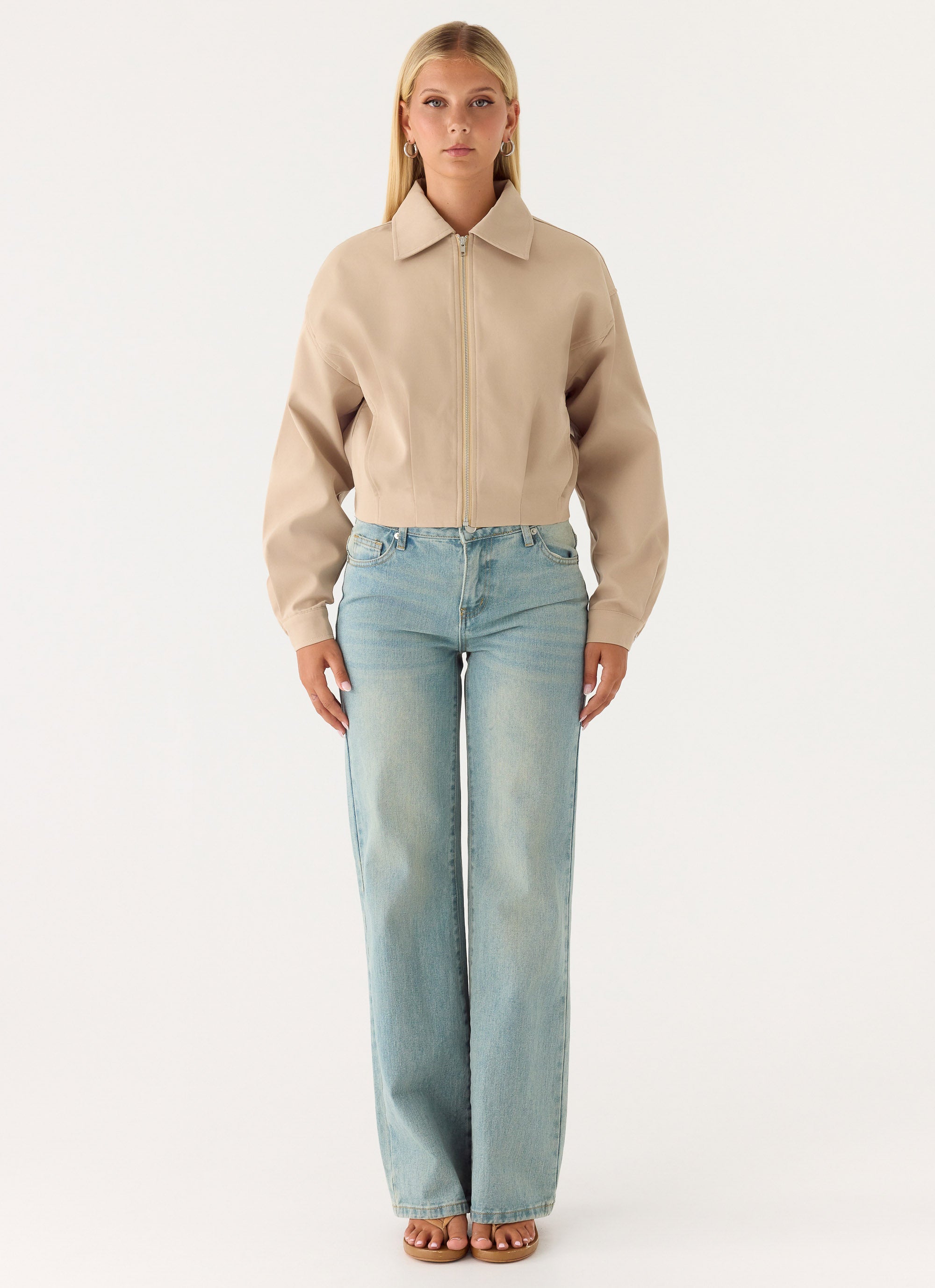 Ready To Go Jacket - Beige