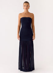 Savaya Maxi Dress - Navy