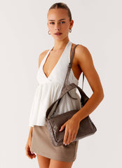 Studio Shoulder Bag - Washed Grey