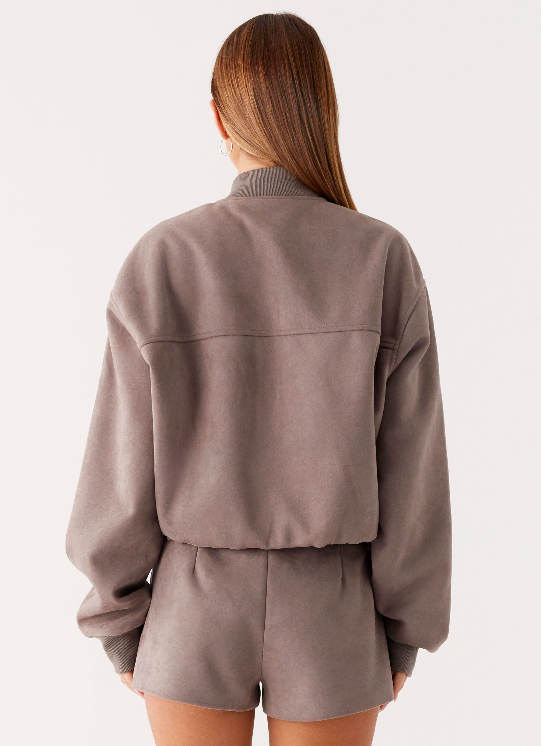 Thats Chill Bomber Jacket - Grey