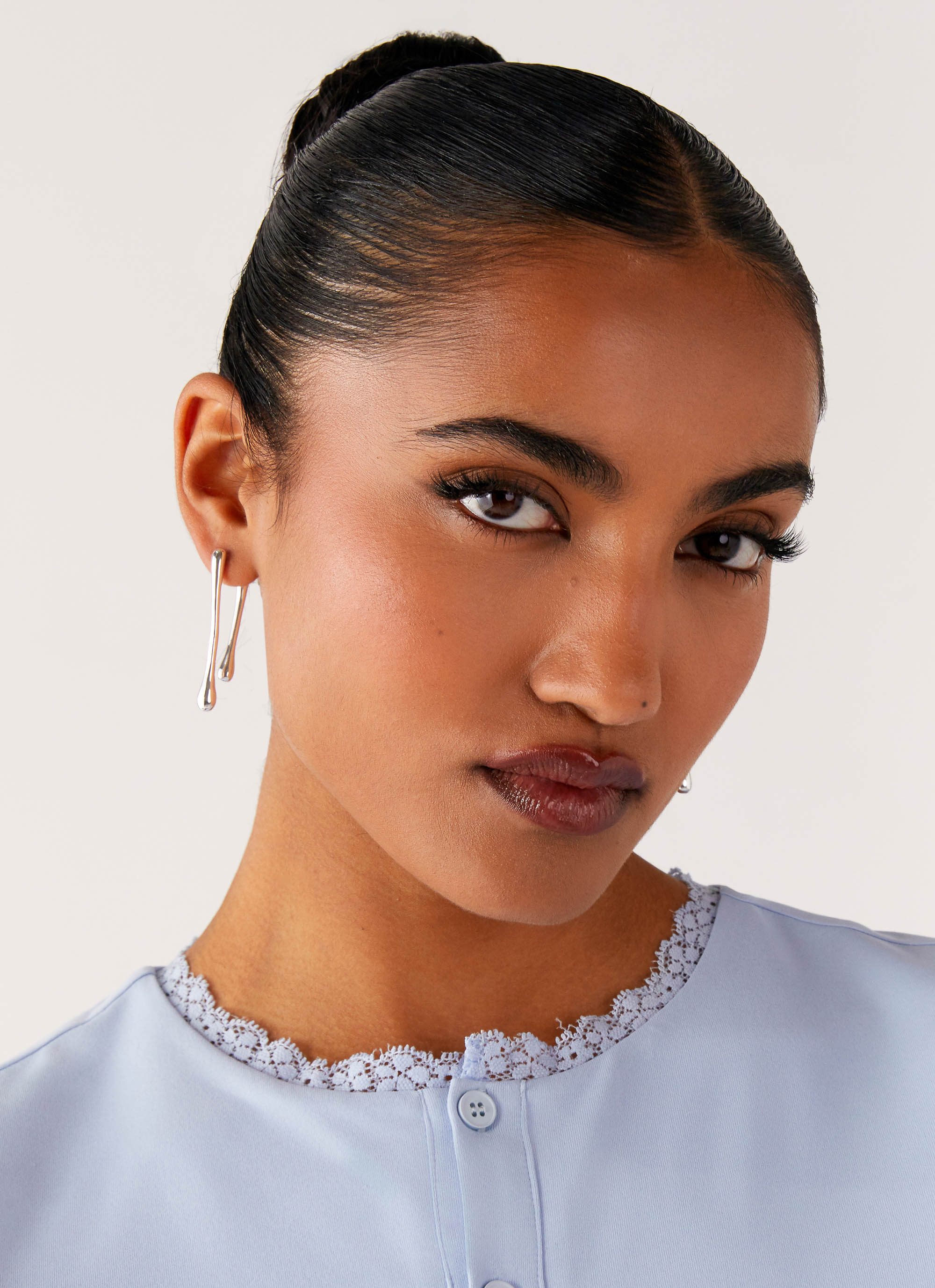 Titus Earrings - Silver