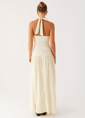 Val Maxi Dress - Lemon