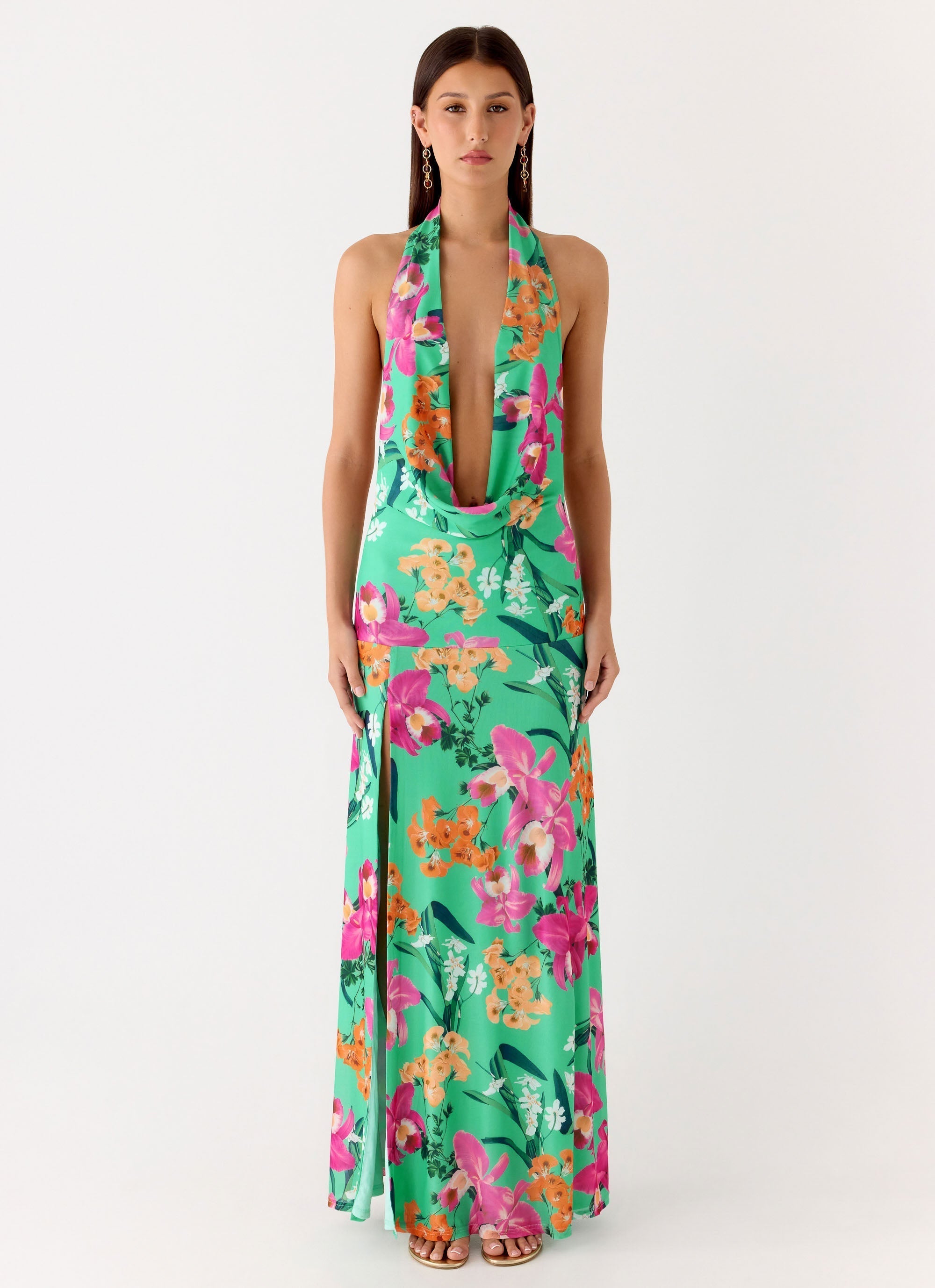 Zoriana Maxi Dress - Jungle Bloom